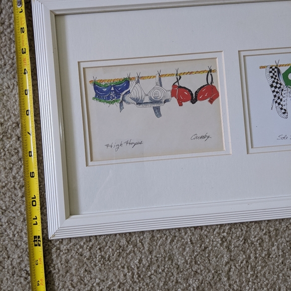 Framed set Anne Ormsby water color artwork - Picture 4 of 6